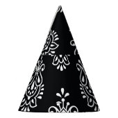  paisley, naadloos sierpatroon. feesthoedjes (Links)