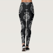  paisley, naadloos sierpatroon. leggings (Achterkant)