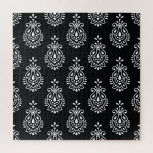  paisley, naadloos sierpatroon. legpuzzel