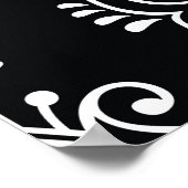 paisley, naadloos sierpatroon. poster (Hoek)