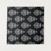 paisley, naadloos sierpatroon. wandkleed (Voorkant (horizontaal))