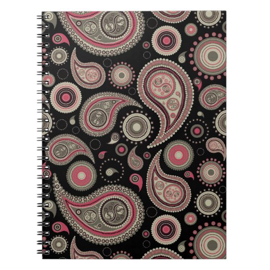 Paisley-Notitieboek Notitieboek (Voorkant)