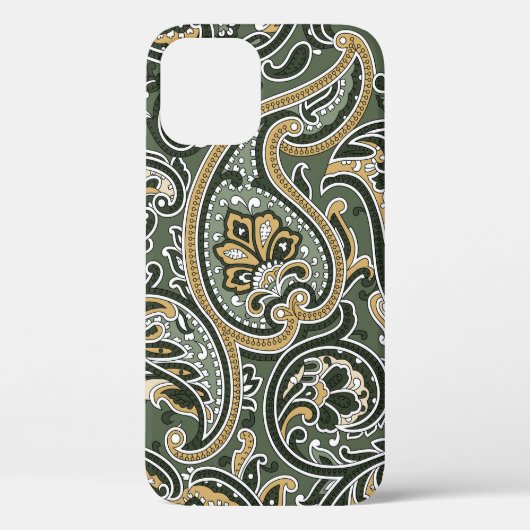 Paisley Oosters Etnisch, Naadloos. Case-Mate iPhone Case (Achterkant)