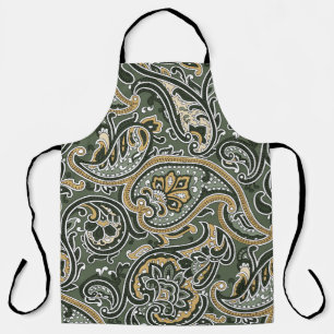 Paisley Oosters Etnisch,  Naadloos. Schort