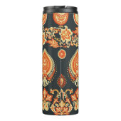 Paisley Oosterse Etnische Stof Thermosbeker (Achterkant)