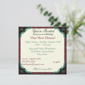 Paisley Open House/Housewarming Party Kaart (Staand voorkant)