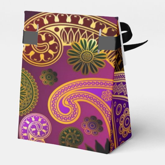 Paisley Paars Bedankdoosjes (Achterkant)