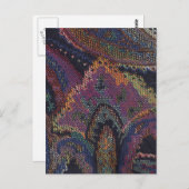 Paisley Paars Briefkaart (Voorkant / Achterkant)