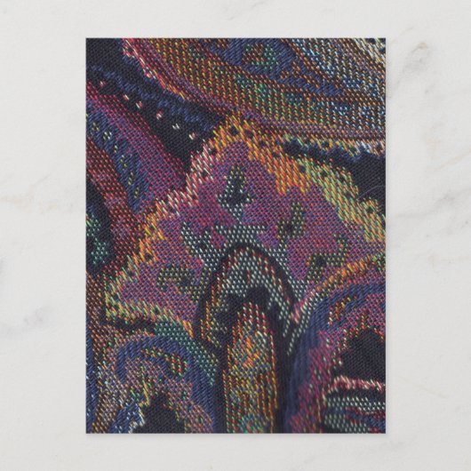 Paisley Paars Briefkaart (Voorkant)