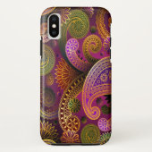 Paisley Paars Case-Mate iPhone Case (Achterkant)