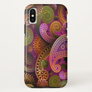 Paisley Paars Case-Mate iPhone Case