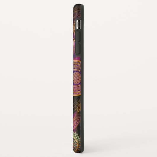 Paisley Paars Case-Mate iPhone Case (Achterkant/links)