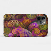 Paisley Paars Case-Mate iPhone Case (Achterkant (horizontaal))