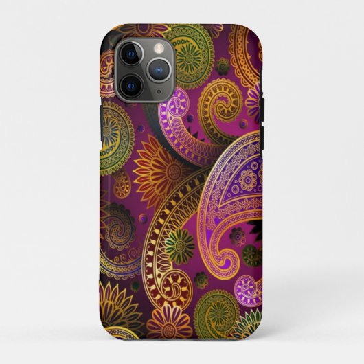 Paisley Paars Case-Mate iPhone Case (Achterkant)