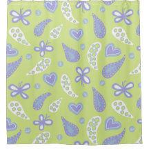 Paisley Paars en Limoen Vlinders en Harten
