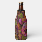 Paisley Paars Flesjeskoeler (Fles Voorkant)