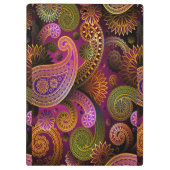 Paisley Paars Klembord (Achterkant)