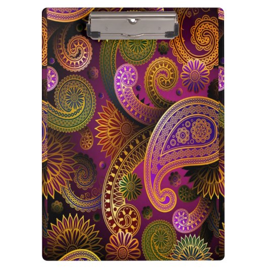 Paisley Paars Klembord (Voorkant)
