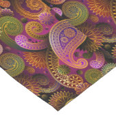 Paisley Paars Korte Tafelloper (Hoek)