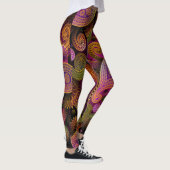 Paisley Paars Leggings (Rechts)