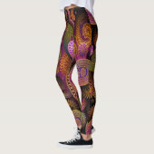 Paisley Paars Leggings (Links)