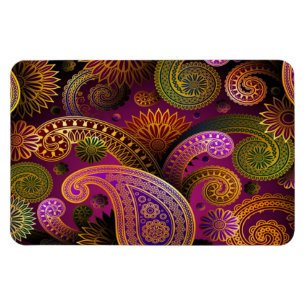 Paisley Paars Magneet