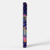 Paisley Paars Pink Case-Mate iPhone Case (Achterkant / Rechts)