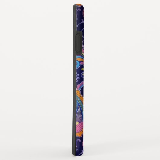 Paisley Paars Pink Case-Mate iPhone Case (Achterkant/rechts)