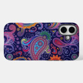 Paisley Paars Pink Case-Mate iPhone Case (Achterkant (horizontaal))