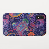 Paisley Paars Pink Case-Mate iPhone Case (Achterkant (horizontaal))