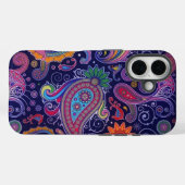 Paisley Paars Pink Case-Mate iPhone Case (Achterkant (horizontaal))