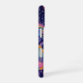 Paisley Paars Pink iPhone 16 Hoesje (Rechterkant)