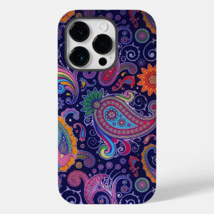 Paisley Paars roze Case-Mate iPhone 14 Pro Hoesje