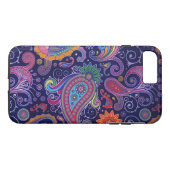 Paisley Paars roze Case-Mate iPhone Case (Achterkant (Horizontaal))