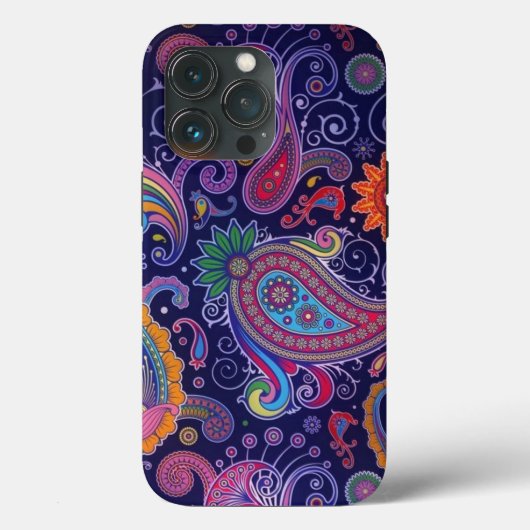 Paisley Paars roze Case-Mate iPhone Case (Achterkant)