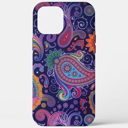 Paisley Paars roze Case-Mate iPhone Case (Achterkant)