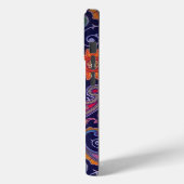 Paisley Paars roze Case-Mate iPhone Case (Achterkant / Links)