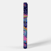 Paisley Paars roze Case-Mate iPhone Case (Achterkant / Rechts)