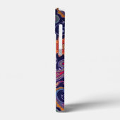 Paisley Paars roze Case-Mate iPhone Case (Achterkant / Links)