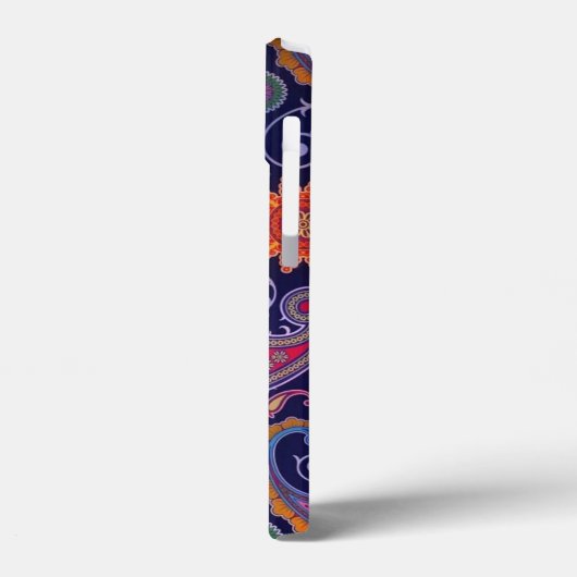 Paisley Paars roze Case-Mate iPhone Case (Achterkant / Links)