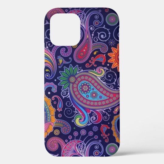 Paisley Paars roze Case-Mate iPhone Case (Achterkant)