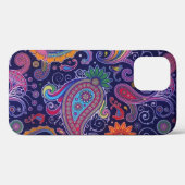 Paisley Paars roze Case-Mate iPhone Case (Achterkant (horizontaal))
