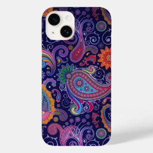 Paisley Paars roze Case-Mate iPhone 14 Hoesje