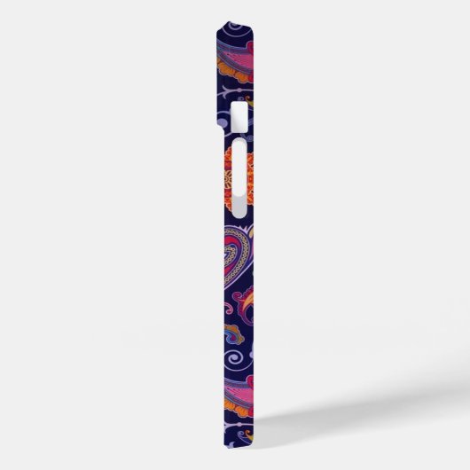 Paisley Paars roze Case-Mate iPhone Case (Achterkant / Links)