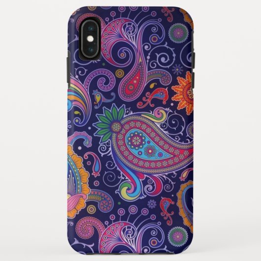 Paisley Paars Roze Case-Mate iPhone Case (Achterkant)