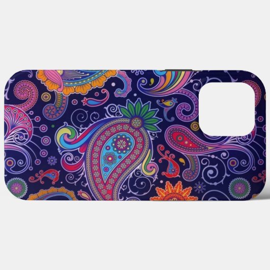 Paisley Paars roze Case-Mate iPhone Case (Achterkant (horizontaal))