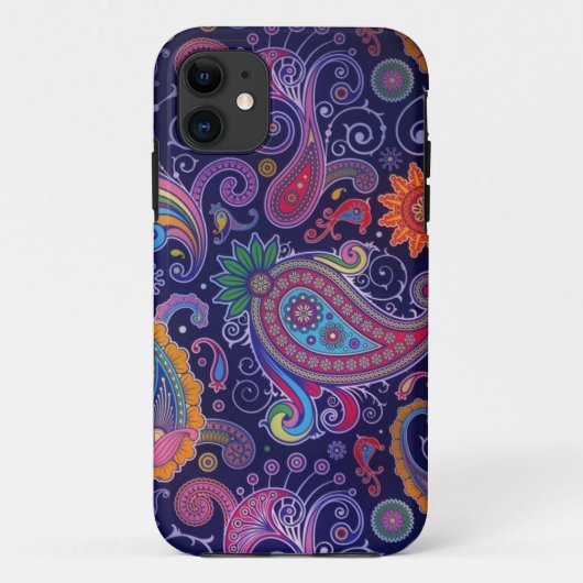 Paisley Paars roze Case-Mate iPhone Case (Achterkant)