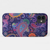 Paisley Paars roze Case-Mate iPhone Case (Achterkant (horizontaal))