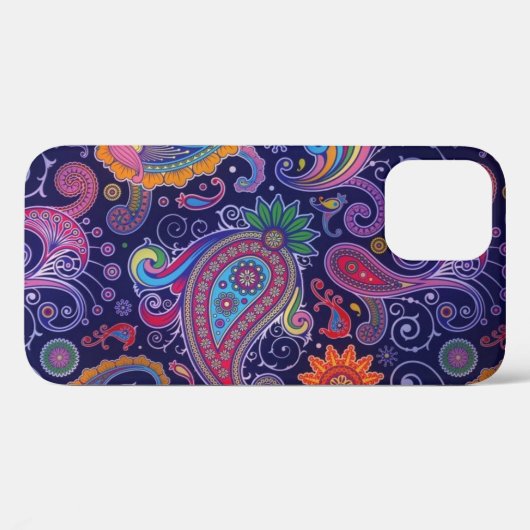 Paisley Paars roze Case-Mate iPhone Case (Achterkant (horizontaal))