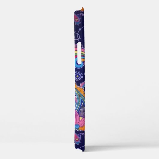 Paisley Paars roze Case-Mate iPhone Case (Achterkant / Rechts)